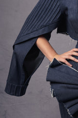 BELLE'S CROPPED DENIM JACKET