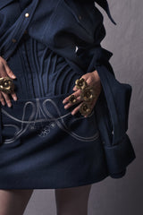 THREE GOLDEN SHADOWS RING