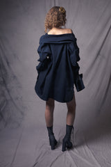 RADIANT BALLET OVERSIZED DENIM SHIRT