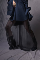 black Palazzo trousers