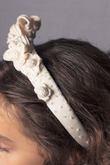 SERENADE OF LILIES HEADPIECE