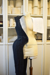 Black Crystal Milkyway half tailcoat