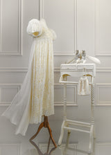 CALAIS VINTAGE LACE, HAND EMBROIDERED IN FRANCE