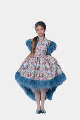 high-low style dress Luxury clothing for girls