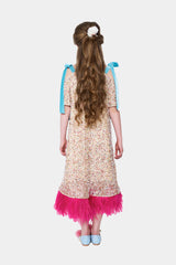 PRECIOUS CANDY FEATHERS DRESS