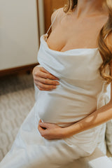 Bias Cut Loungewear Dress suitable for mother to be