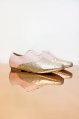 Blushing Blossoms City Oxford Shoes