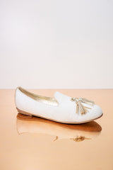 Poems of Summer Linen Moccasins