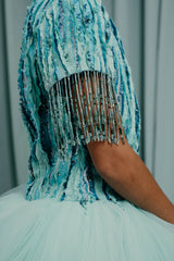 bespoke for kids embellished with tiny beads and crystals