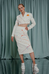 couture for teens PENCIL MIDI SKIRT