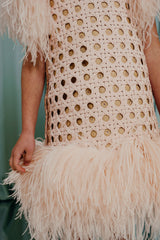 Gorgeous hand-braided dress couture for kids