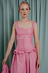 BLUSHING SEA TOP Luxury clothing for girls