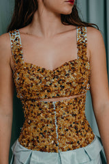 Couture Cropped  top