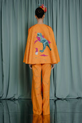 Luxury clothing for girls Hand painted splashes