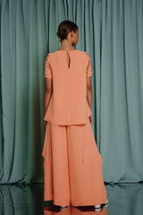 Flowy silk crêpe set, kids clothing for occasions