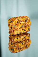 AMBER GLOW SILK BELT BAG