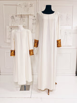 GOLDEN CITY THOBE FOR MOTHER AND DAUGHTER