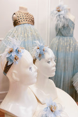 GOLDEN REFLECTIONS GOWN IN BLUE