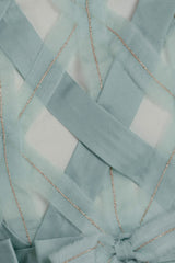 weaved silk organza and taffeta ribbons