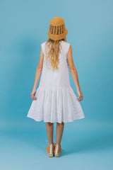 DELICATE SUMMER LINEN DRESS