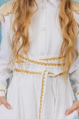 Taylor made royal summer dress made by aristocrat kids