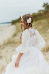 vanilla sky luxury silk dress tailored by aristocrat kids