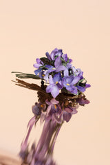 Magnificent 100 % silk violet pin with finely crafted petals.