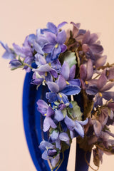 Beautifully crafted violet hairband in 100 % silk.