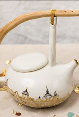 The tableware collection Riviera poetically channels the Golden City that lays noble at the bottom of the Sea and deep within our hearts