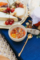 The tableware collection Riviera poetically channels the Golden City that lays noble at the bottom of the Sea and deep within our hearts