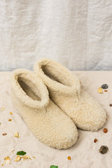 Softly handcrafted most comfortable shearling boot slippers.
