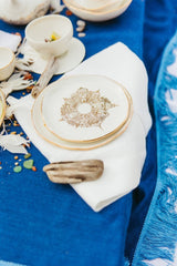 GOLDEN CITY MINI GILDED PLATE