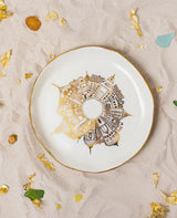 GOLDEN CITY MINI GILDED PLATE