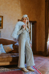 Misty morning tweed jacket.