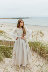mesmerizing summer silk dress tailored by aristocrat kids