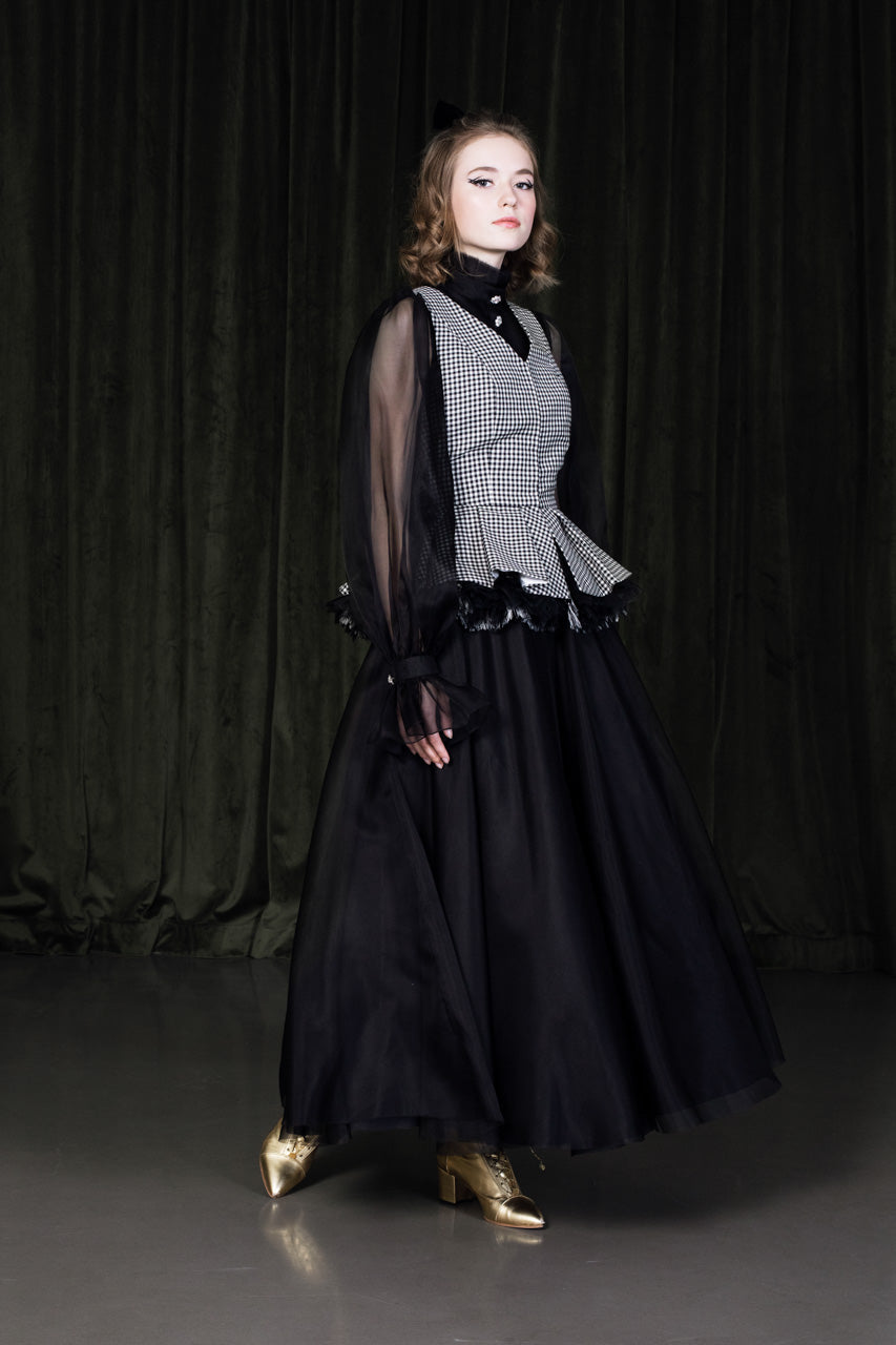 ARISTOCRAT KIDS | MIDNIGHT WHISPERS GOWN WITH VEST | GOLDEN CITY House of ARISTOCRAT ARISTOCRAT KIDS | MIDNIGHT WHISPERS GOWN WITH VEST | GOLDEN CITY House of ARISTOCRAT