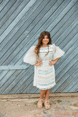 Exceptional A-line knee-length dress.