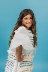 Exceptional A-line knee-length dress.