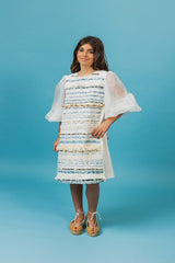 Exceptional A-line knee-length dress.