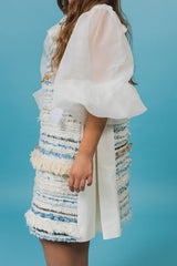 Exceptional A-line knee-length dress.