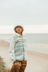 Exceptional convertible collar jacket.