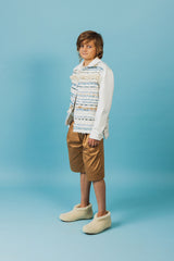 Exceptional convertible collar jacket.