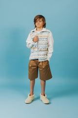 Exceptional convertible collar jacket.