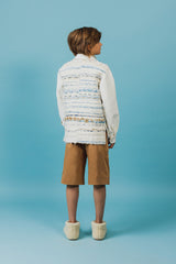 Exceptional convertible collar jacket.