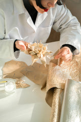 Fairytale Garden in Silver and Gold dress