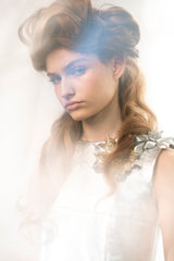 Fairytale Garden in Silver and Gold dress