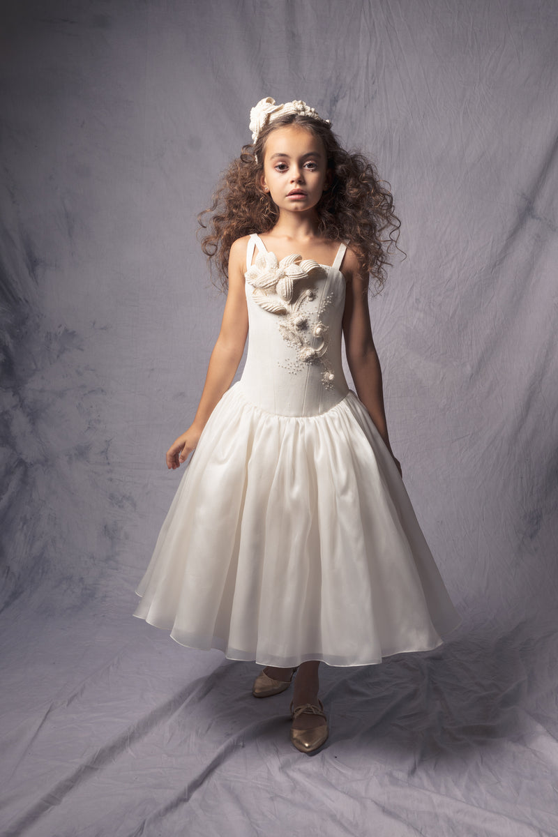 ARISTOCRAT KIDS WHITE BALL GOWN FOR GIRLS – House of ARISTOCRAT