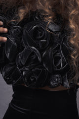silk velvet roses handcrafted