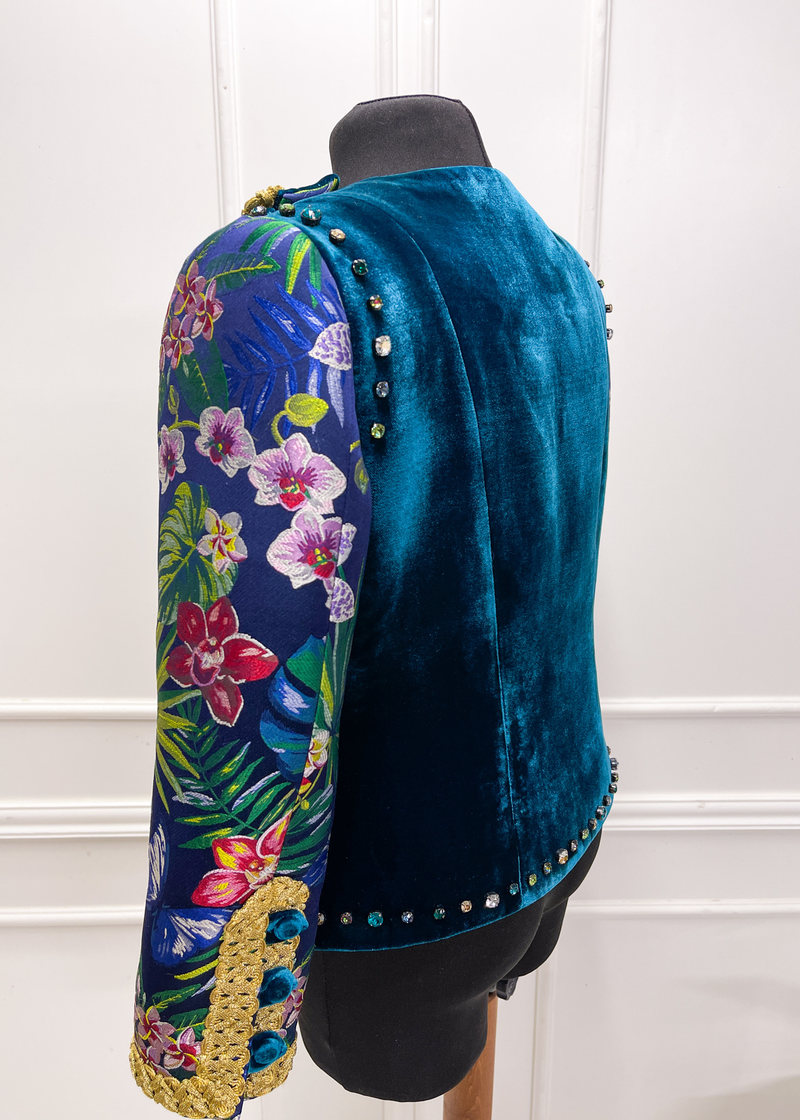 TROPICAL BUTTERFLY JEWELS JACKET