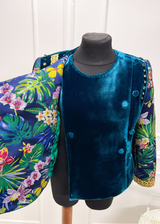 TROPICAL BUTTERFLY JEWELS JACKET